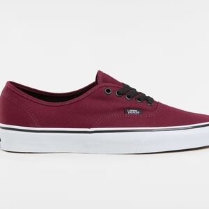 NEW Burgundy & Black VANS, Women's Sz 7